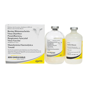Bovi-Shield GOLD One Shot 50 Dose - 100 mL (Keep Refrigerated)