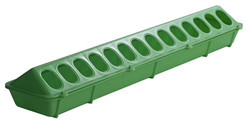Little Giant Flip-Top Poultry Ground Feeder Green