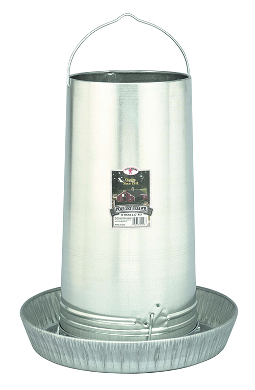 Little Giant Hanging Metal Poultry Feeder 40 lb