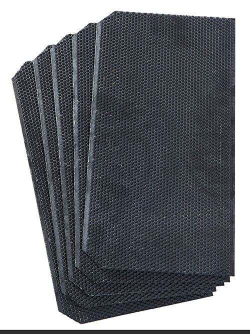 Little Giant Bee Plastic Foundation w Deep Wax 5 count