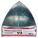 Little Giant Galvanized Hanging Corner Poultry Feeder