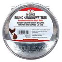 Little Giant Galvanized Round Hanging Poultry Waterer