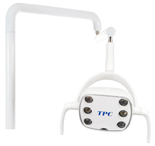 TPC Lustrous LED Post Mount Operatory Light with PoliBlock Filter