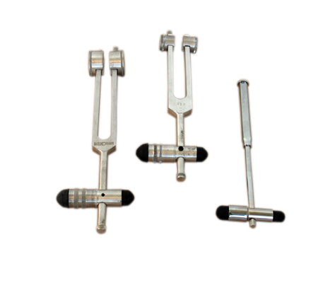 Percussion Hammer - Neurological Buck Combination with 128 cps Tuning fork, 25-pack
