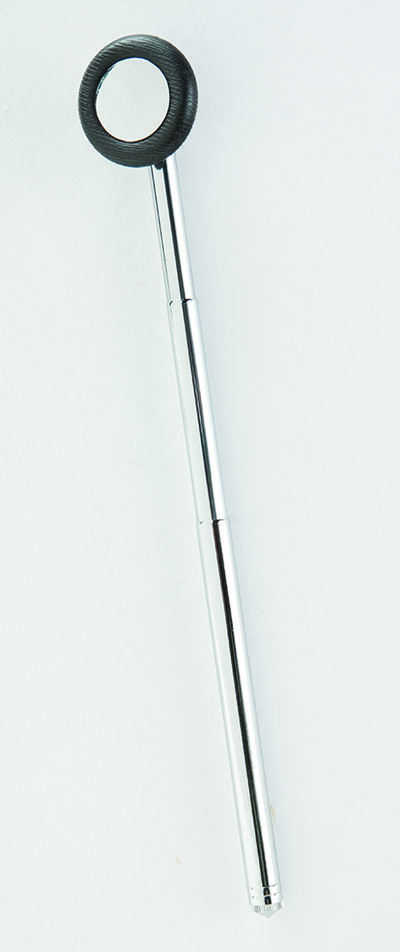 ADC Babinski Telescoping Neurological Hammer, 6 3/4" to 15", Black