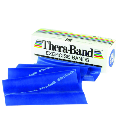 TheraBand exercise band - 6 yard roll - Blue - extra heavy