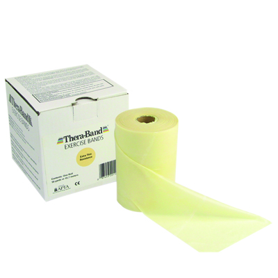TheraBand exercise band - 50 yard roll - Tan - extra thin