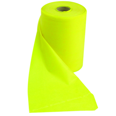TheraBand exercise band - latex free - 50 yard roll - Yellow - thin