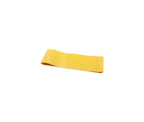 CanDo Band Exercise Loop - 10" Long - Yellow - x-light, 10 each