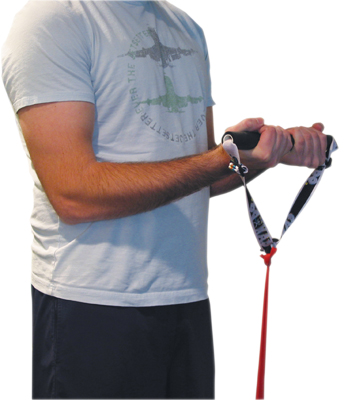 CanDo Exercise Band - Accessory - Foam Padded Adjustable Sports Handle - 10 Each