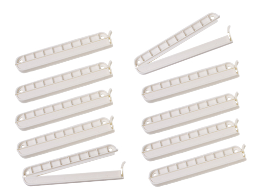 CanDo Exercise Band Klip, large 5-1/2", 10 each