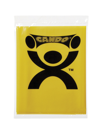 CanDo Latex Free Exercise Band - 4' length - Yellow - x-light