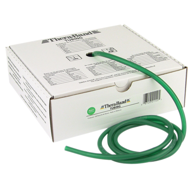 TheraBand exercise tubing - 100 foot roll - Green - heavy