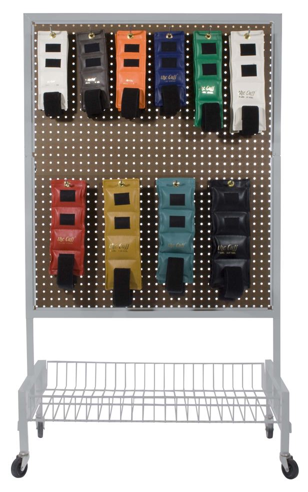 The Cuff Original Ankle and Wrist Weight, 20 Piece Set with Rack (2 each: .25, .5, .75, 1, 1.5, 2, 2.5, 3, 4, 5 lb.)