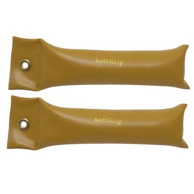 CanDo SoftGrip Hand Weight - 5 lb - Gold - pair