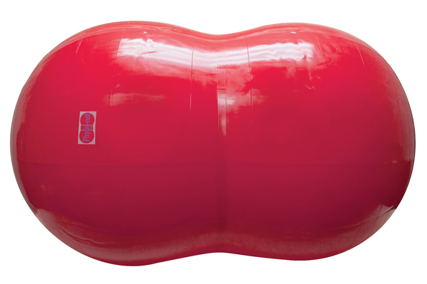PhysioGymnic Inflatable Exercise Roll - Red - 34" (85 cm)