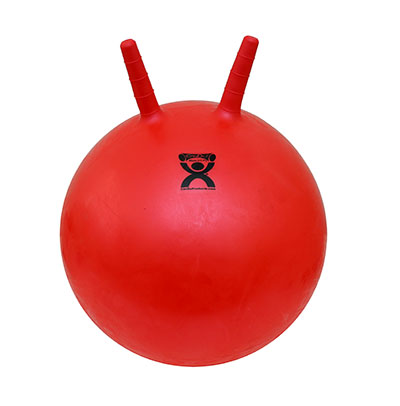 CanDo Inflatable Exercise Jump Ball - Red - 18" (45 cm)