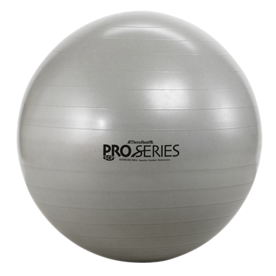 TheraBand Inflatable Exercise Ball - Pro Series SCP - Silver - 34" (85 cm)