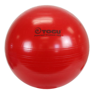 Togu Powerball Premium ABS, 75 cm (30 in), red