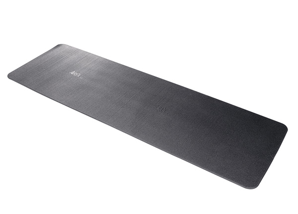Airex Exercise Mat, Yoga/Pilates 190, 75" x 24" x 0.3", Black, Case of 15