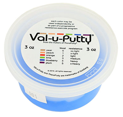 Val-u-Putty Exercise Putty - blueberry (firm) - 3 oz