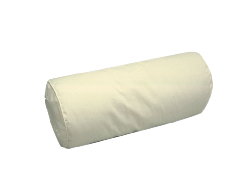 Roll Pillow - with non-removable cotton/poly cover, 7" x 17"