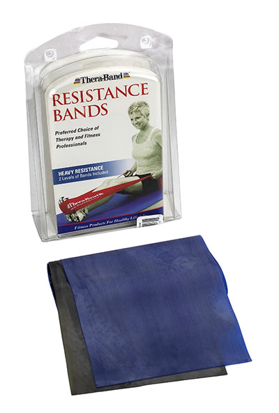 TheraBand Prescription pack, heavy, (blue, black) band