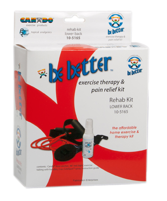 Be Better rehab kit, lower back