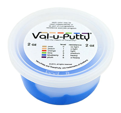 Val-u-Putty Exercise Putty - blueberry (firm) - 2 oz
