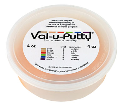 Val-u-Putty Exercise Putty - Peach (lx-soft) - 4 oz