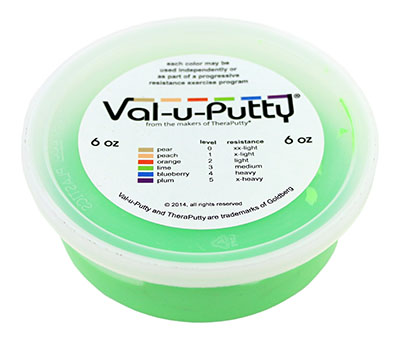 Val-u-Putty Exercise Putty - Lime (medium) - 6 oz