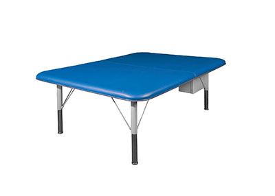 Tri W-G Mat Table, Motorized Hi-Lo (18.5"-29.5"H), 6'W x 8'L, 600 lb capacity