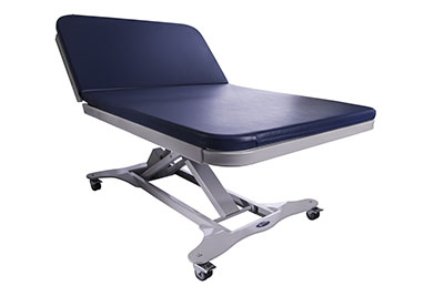 Tri W-G Treatment Table, Bariatric Motor Hi-Lo 2 section, 42" x 78", 750 lb capacity, 220V