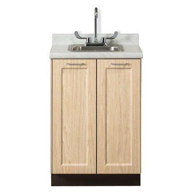 Clinton, Fashion Finish Base Cabinet, 2 Doors, 24"