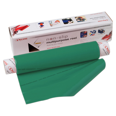 Dycem non-slip material, roll, 8"x6-1/2 foot, forest green