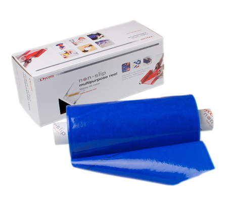 Dycem non-slip material, roll, 16"x10 yard, blue