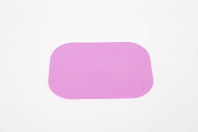 Dycem non-slip rectangular pad, 7-1/4"x10", pink