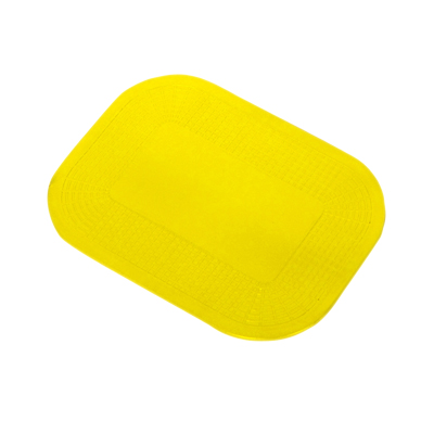 Dycem non-slip rectangular pad, 10"x14", yellow
