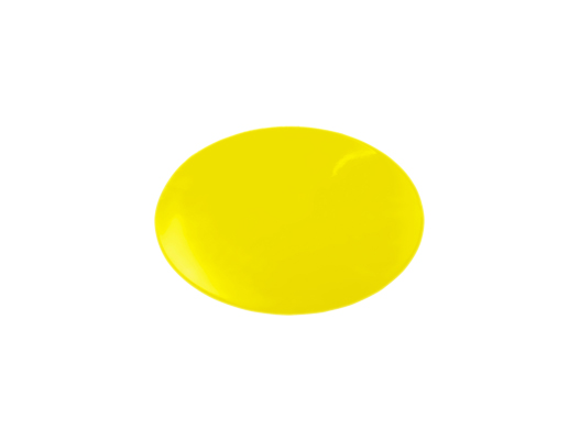 Dycem non-slip circular pad, 5-1/2" diameter, yellow