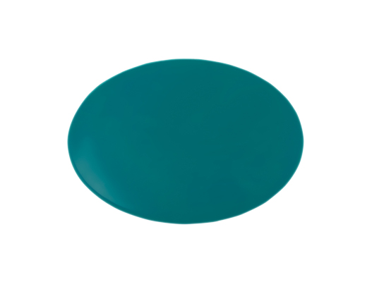 Dycem non-slip circular pad, 7-1/2" diameter, forest green