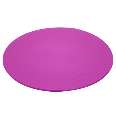 Dycem non-slip circular pad, 7-1/2" diameter, pink