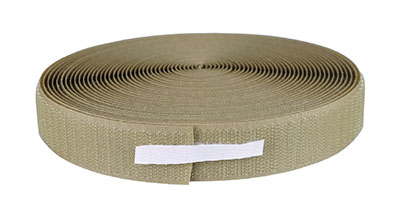 1" Hook Material, 10 Yard, Tan