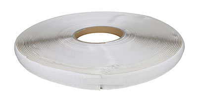 1/2" Self-Adhesive Loop Material, 25 Yard Dispenser Box, White