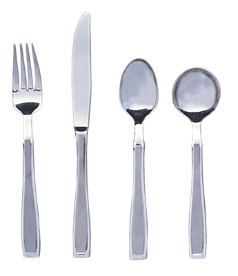 Weighted cutlery, straight, 7.3 oz., teaspoon