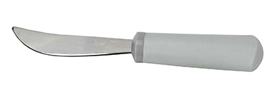 Weighted cutlery, straight, 8 oz., knife
