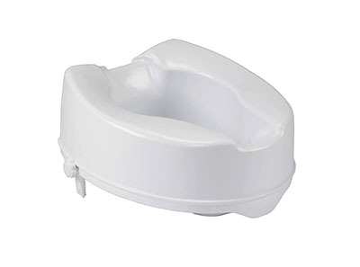 Drive, Raised Toilet Seat with Lock, Standard Seat, 6"