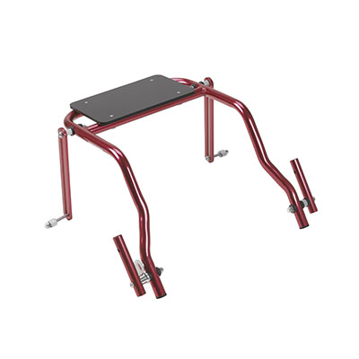 Seat Attachment for Nimbo Posterior Walker, Young Adult, Castle Red