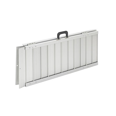Drive, Single Fold Portable Wheelchair Scooter Ramp with Carry Handle and Travel Bag, 3 Feet Long