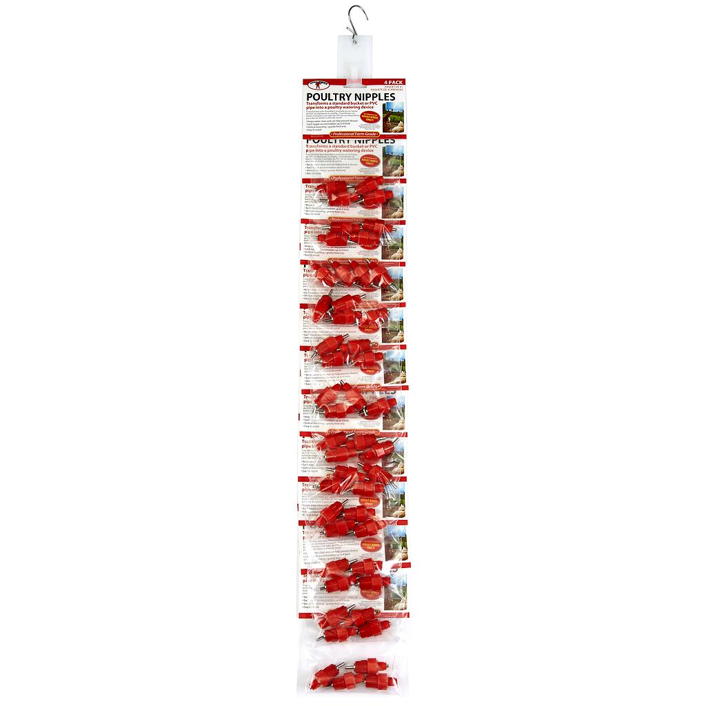 Poultry Nipple 4 Pack