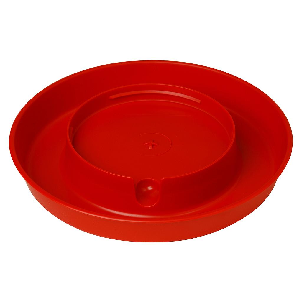 1 Gallon Plastic Screw-On Poultry Waterer Base